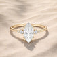 Verlobungsring Gelbgold 585 mit Diamanten I BELLA MARQUISE