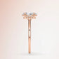 Verlobungsring Roségold 585 mit Diamanten I BELLA MARQUISE