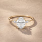 Verlobungsring Gelbgold 585 mit Diamanten I BELLA OVAL