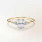 Verlobungsring Gelbgold 585 mit Diamanten I BELLA OVAL