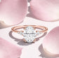Verlobungsring Roségold 585 mit Diamanten I BELLA OVAL