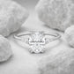 Verlobungsring Platin 950 mit Diamanten I BELLA OVAL