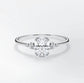 Verlobungsring Platin 950 mit Diamanten I BELLA OVAL