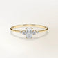 Verlobungsring Gelbgold 585 mit Diamanten I BELLA RADIANT