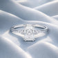 Verlobungsring Weißgold 585 mit Diamanten I BELLA RADIANT