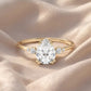 Verlobungsring Gelbgold 585 mit Diamanten I BELLA TROPFEN