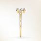 Verlobungsring Gelbgold 585 mit Diamanten I BELLA TROPFEN