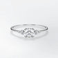 Verlobungsring Platin 950 mit Diamanten I BELLA