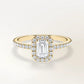 Verlobungsring Gelbgold 585 mit Diamanten I DOLCE EMERALD PAVE