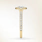 Verlobungsring Gelbgold 585 mit Diamanten I DOLCE PAVE