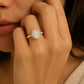 Verlobungsring Gelbgold 585 mit Diamanten I DOLCE OVAL PAVE