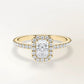 Verlobungsring Gelbgold 585 mit Diamanten I DOLCE RADIANT PAVE