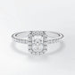 Verlobungsring Weißgold 585 mit Diamanten I DOLCE RADIANT PAVE