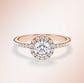 Verlobungsring Rosegold 585 mit Diamanten I DOLCE PAVE