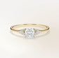 Verlobungsring Gelbgold 585 mit Diamanten I FIONA CUSHION
