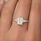 Verlobungsring Gelbgold 585 mit Diamanten I FIONA EMERALD