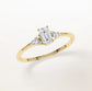 Verlobungsring Gelbgold 585 mit Diamanten I FIONA EMERALD