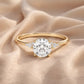 Verlobungsring Gelbgold 585 mit Diamanten I FIONA