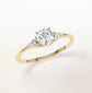 Verlobungsring Gelbgold 585 mit Diamanten I FIONA