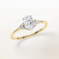 Verlobungsring Gelbgold 585 mit Diamanten I FIONA OVAL