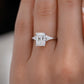 Verlobungsring Platin 950 mit Diamanten I FIONA RADIANT