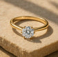 Verlobungsring Gelbgold 585 mit Diamant I FRIDRICH