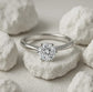 Verlobungsring Platin 950 mit Diamant I FRIDRICH