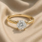 Verlobungsring Gelbgold 585 mit Diamant I HABITI