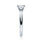 Verlobungsring HABITI Platin mit Diamant ab 0.30ct