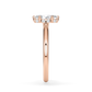 Verlobungsring Rosegold 585 mit Diamanten I MARQUISE