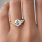 Verlobungsring Gelbgold 585 mit Diamanten I MIRA