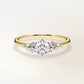 Verlobungsring Gelbgold 585 mit Diamanten I MIRA