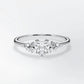Verlobungsring Platin 950 mit Diamanten I MIRA HERZ