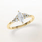 Verlobungsring Gelbgold 585 mit Diamanten I MIRA MARQUISE