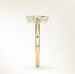 Verlobungsring Gelbgold 585 mit Diamanten I MIRA MARQUISE