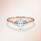 Verlobungsring Rosegold 585 mit Diamanten I MIRA MARQUISE