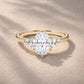 Verlobungsring Gelbgold 585 mit Diamanten I MIRA OVAL