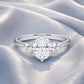 Verlobungsring Platin 950 mit Diamanten I MIRA OVAL