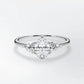 Verlobungsring Platin 950 mit Diamanten I MIRA OVAL