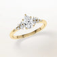 Verlobungsring Gelbgold 585 mit Diamanten I MIRA TROPFEN