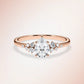 Verlobungsring Rosegold 585 mit Diamanten I MIRA TROPFEN