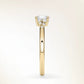 Verlobungsring Gelbgold 585 mit Diamanten I MIRA PRINCESS
