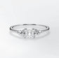 Verlobungsring Platin 950 mit Diamanten I MIRA PRINCESS