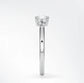 Verlobungsring Platin 950 mit Diamanten I MIRA PRINCESS