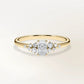 Verlobungsring Gelbgold 585 mit Diamanten I MIRA RADIANT