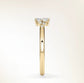 Verlobungsring Gelbgold 585 mit Diamanten I MIRA RADIANT