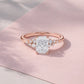 Verlobungsring Rosegold 585 mit Diamanten I MIRA RADIANT