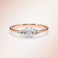 Verlobungsring Rosegold 585 mit Diamanten I MIRA RADIANT