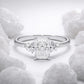 Verlobungsring Platin 950 mit Diamanten I MIRA RADIANT