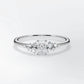 Verlobungsring Platin 950 mit Diamanten I MIRA RADIANT
